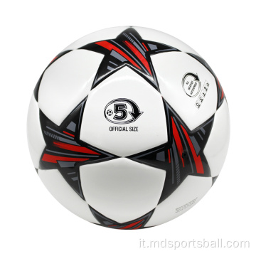 Pallone di calcio di calcio termico logo del logo personalizzato